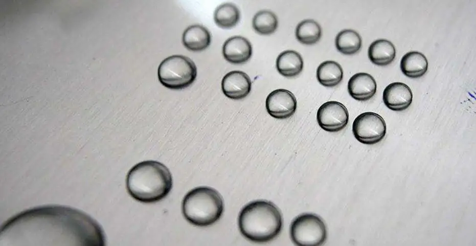 nano-coating stainless steel surface