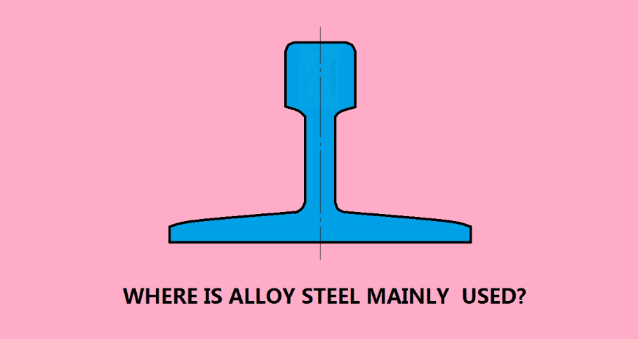 Where is alloy steel mainly used?