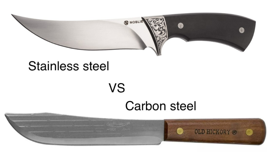 Is carbon steel better than stainless steel?